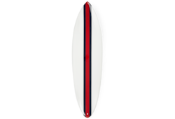 Gucci logo surfboard in black polyurethane | GUCCI® BG