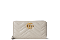 ダブルG ジップアラウンドウォレットブラック レザー | GUCCI公式 ダブルG ジップアラウンドウォレットブラック レザー | GUCCI公式