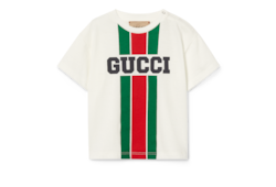 GUCCI ベビー Tシャツ 80 ベビー〕プリント コットン Tシャツホワイト | GUCCI公式