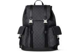 GUCCI GGスプリーム ビー バックパック 美品】GUCCI GGスプリーム キャンバス バックパック リュック