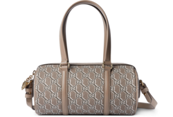 Small shoulder bag with GG Shadow in Rosso Ancora canvas | GUCCI® US