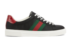 Men s Ace sneaker in Rosso Ancora red nylon GUCCI US