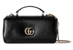 ハンドバッグ Gucci Gg Milano Mini Handbag In Padded Leather GG Milano mini top handle bag in black leather | GUCCI® US