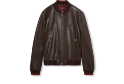 GUCCI レザージャケット GG柄 ライダース ガンチーニ 36 ブラウン GUCCI レザージャケット GG柄 ライダース ガンチーニ 36