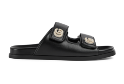 【GUCCI】グッチ ロゴ ダブルG ウィメンズ サンダル 816630FAD9F GUCCI】ダブルG ウィメンズ スライドサンダル (GUCCI/サンダル