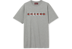 Gucci 2019 White Strawberry Sequin Oversize T-shirt 36 38 0