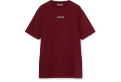 コットンジャージー プリント Tシャツホワイト | GUCCI公式