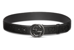 グッチ GUCCI ベルト ブラウン GGマーク - メルカリ