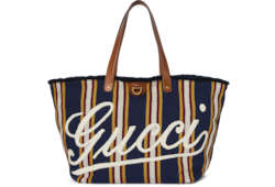 注目の新作♪【GUCCI】エンブロイダリー キャンバストートバッグ エンブロイダリー キャンバス ラージ トートバッググリーン