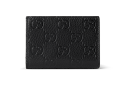 GGエンブレム〕ミディアム ウォレットブラック レザー | GUCCI公式 GGエンブレム〕ミディアム ウォレットブラック レザー | GUCCI公式