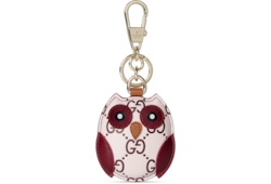 GUCCI  グッチ オウル（ふくろう）シェイプ バッグ チャーム オウル（ふくろう）シェイプ バッグ チャームベージュ＆ダーク