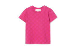 ベビー〕プリント コットン Tシャツブルー | GUCCI公式