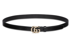 希少】GUCCI パイソンベルト ひざ丈スカート 40 シルク 台形
