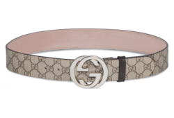 GUCCI ベルト インターロッキング バックル　シルバー 90cm GUCCI ベルト インターロッキング バックル シルバー 90cm
