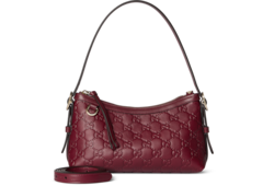 国内発送 GUCCI グッチ GGエンブレム ショルダーバッグ 847450 GGエンブレム〕スモール ショルダーバッグピンク GGレザー