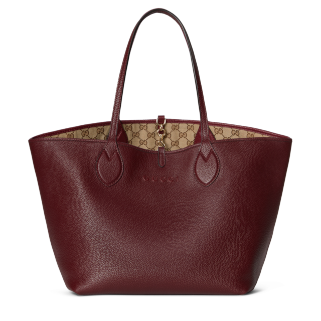 Gucci Totissima large reversible tote in Rosso Ancora red