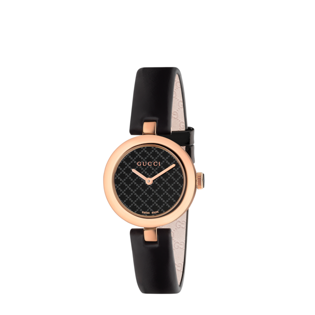 累積売上第１位【GUCCI★グッチ】ディアマンティッシマウォッチ ディアマンティッシマ ウォッチ、32mmブラックレザー | GUCCI公式