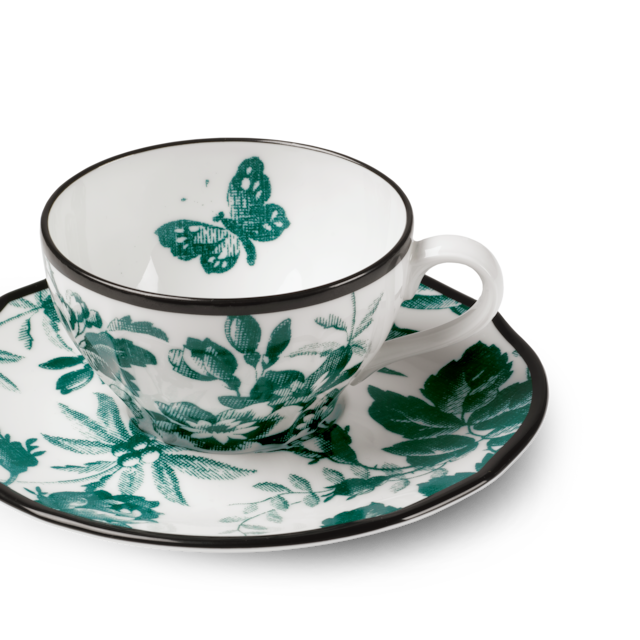 Set of two Herbarium teacup and saucer