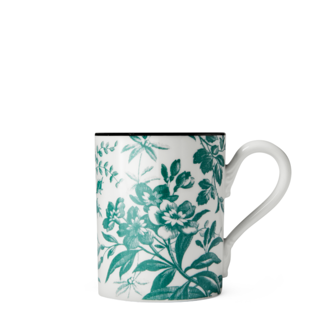 Herbarium butterfly mug