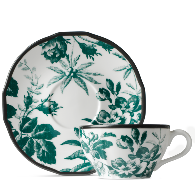 Set of two Herbarium teacup and saucer