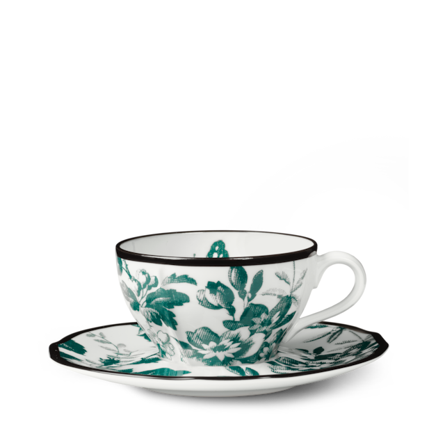 Set of two Herbarium teacup and saucer