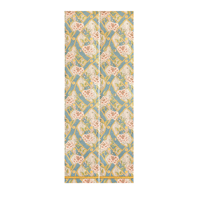 Floral print wallpaper 