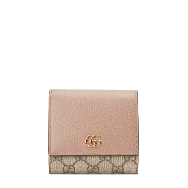 スピード配送◆送込【GUCCI】ミディアム*ダブルG*ウォレット ギフトにも♪【国内発送☆GUCCI】ダブルG ミディアム ウォレット
