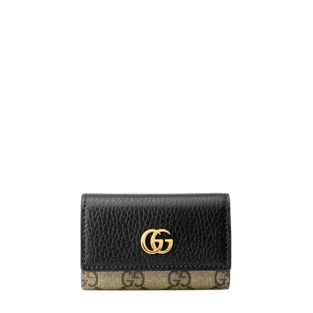 グッチレディース 財布・小物〔GGマーモント〕レザー キーケース