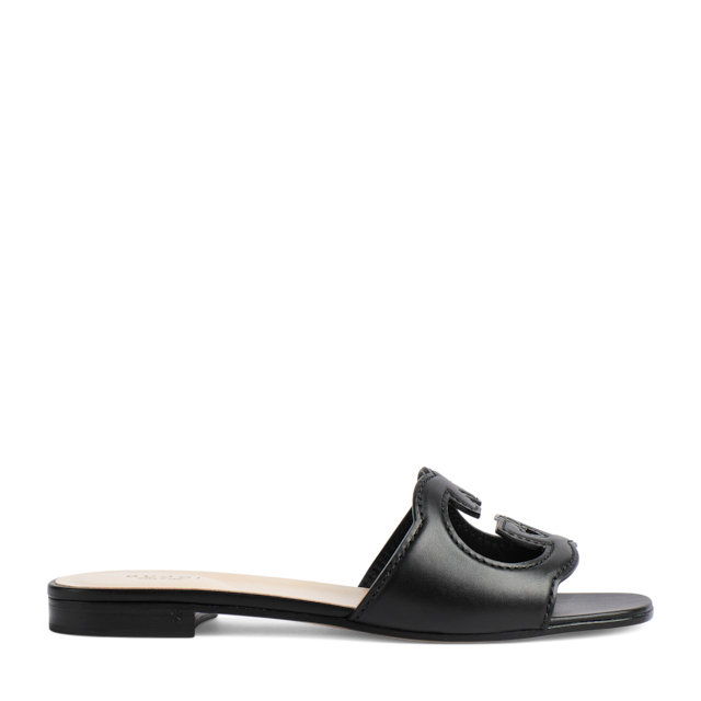 Women's slide sandal with Interlocking G