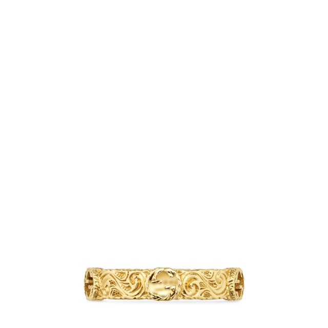 グッチ ゴールドジュエリー〔アイコン〕 18K スリムリング