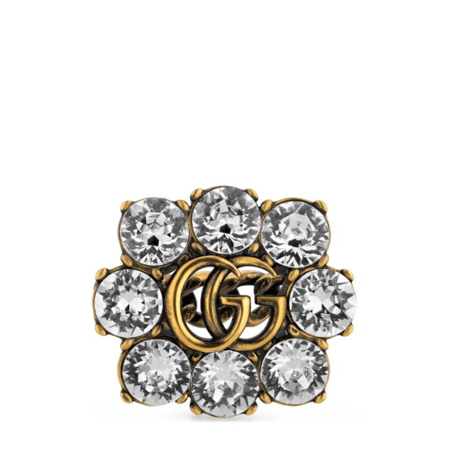 累積売上総額第１位【GUCCI★グッチ】PEARL DOUBLE G RING Pearl Double G ring in ivory | GUCCI® US