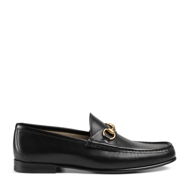 ヨルダーン〕ウィメンズ ローファーブラック レザー | GUCCI公式