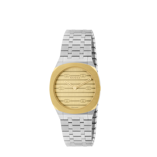 GUCCI 25H watch, 30mm in steel | GUCCI® US