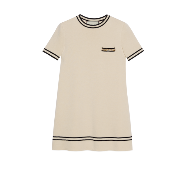 GUCCI ブークレ ウール ドレス 24AW new/GUCCI ウールブレンドブークレセータードレス Dress