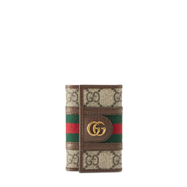 GUCCI GGパターン キーケース ブラック/グレー - メルカリ