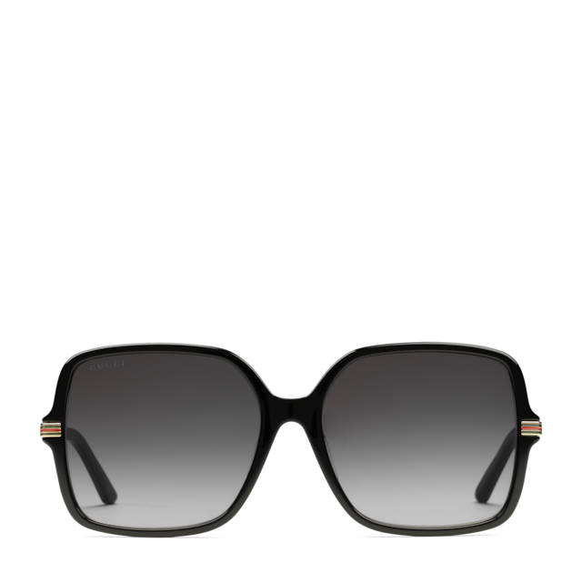 Gucci レディース スクエアフレームサングラス の ブラウン | LN-CC®