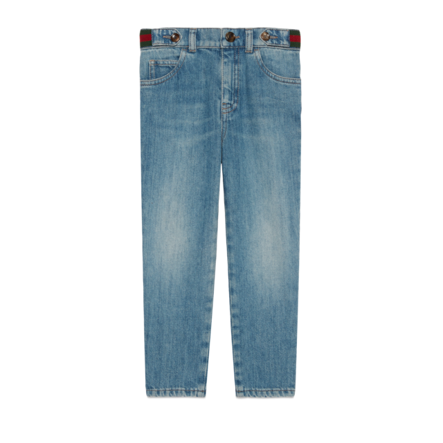 GUCCI　デニム　花柄　チルドレンズ　12　XS〜S 712648_XDC6G_4266_002_100_0000