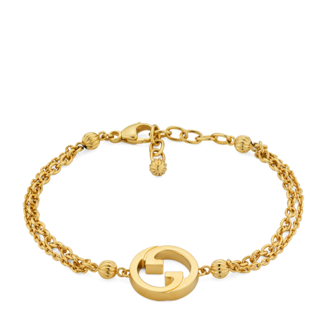 Gucci Blondie crystal bracelet in rose gold-toned metal Gucci Blondie crystal bracelet in rose gold-toned metal