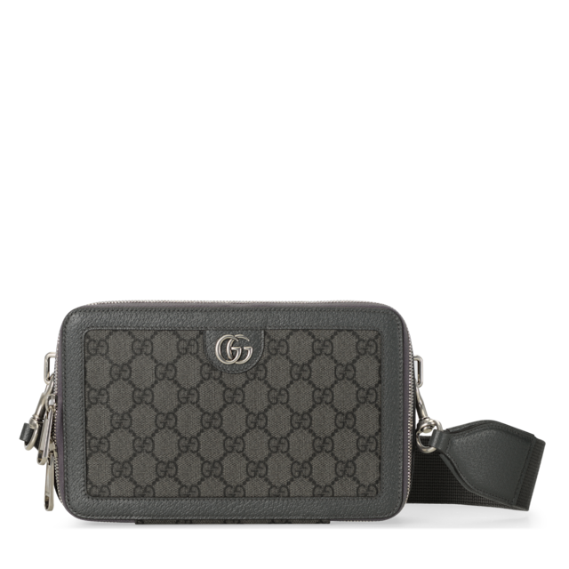 GG Black small shoulder bag in black GG Supreme | GUCCI® US