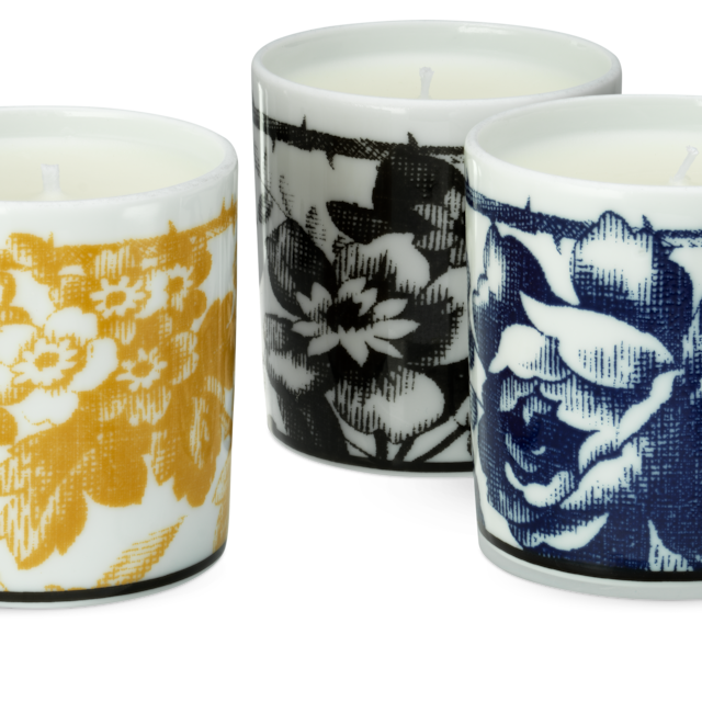 Herbarium print candle set, Inventum scent