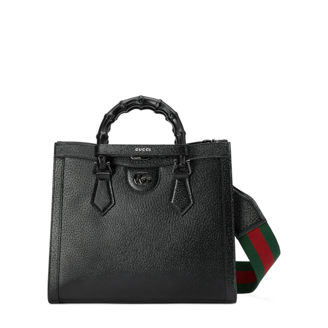限定セールをすべて ダイアナ〕ミニ グッチ トートバッグシルバー GUCCI公式 | レザー バッグ