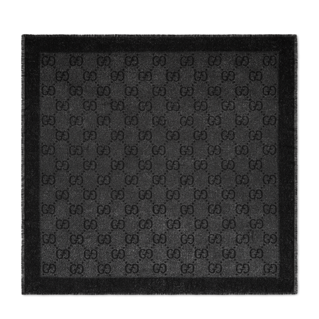 【GUCCI】GGジャカード シルクウール ショール GGジャカード シルクウール ショールキャメル | GUCCI公式