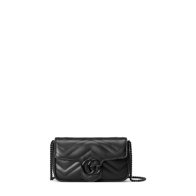 国内即送 GUCCI ミニ GGマーモント レザー グローブ 手袋 787435 GGマーモント〕ミニバッグライトピンク レザー | GUCCI公式