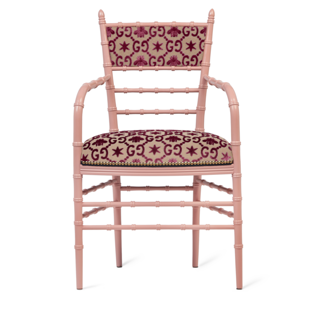 Chiavari GG bees chair with arm rest