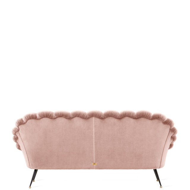 Velvet sofa