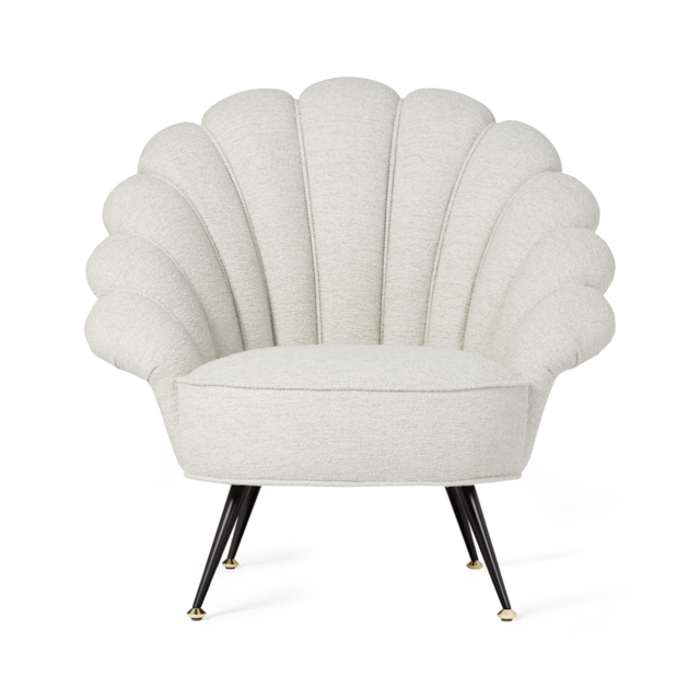 Bouclé armchair