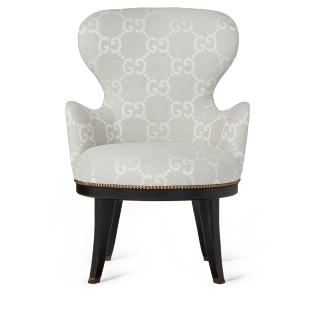 GG jacquard armchair