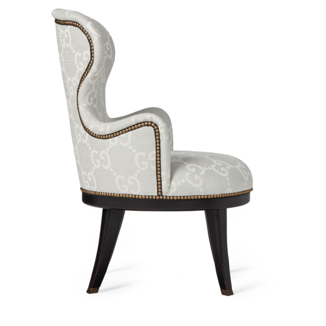 GG jacquard armchair