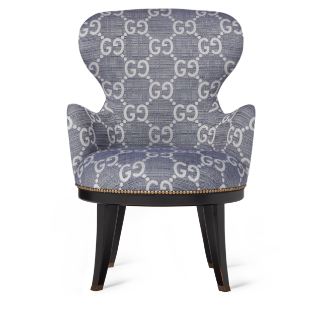 GG jacquard armchair