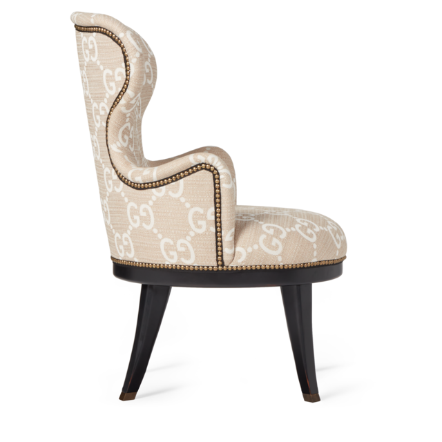 GG jacquard armchair